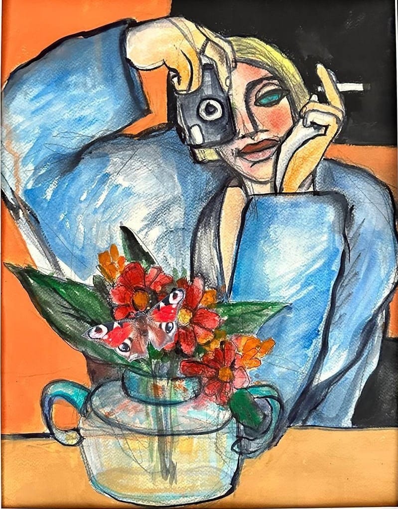 Untitled - Vika Ostrenko - Mixed media