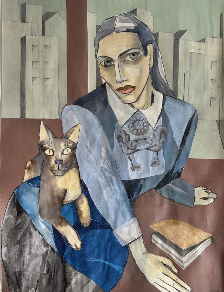 The Perfect Woman - Vika Ostrenko - Mixed media